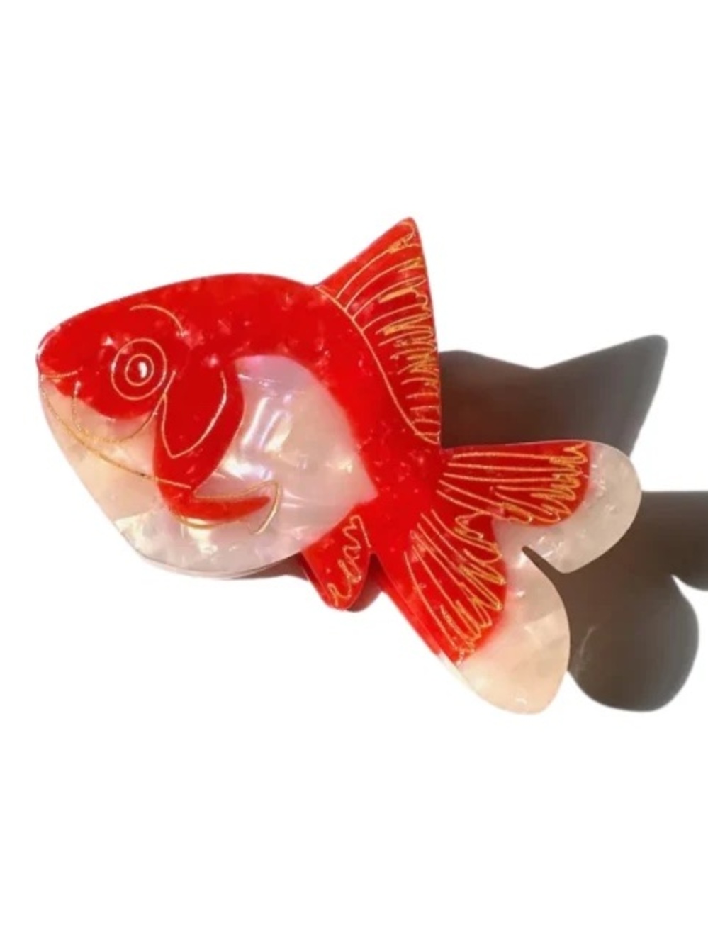FREE PEOPLE X SOLAR ECLIPSE Goldfish Claw Clip
